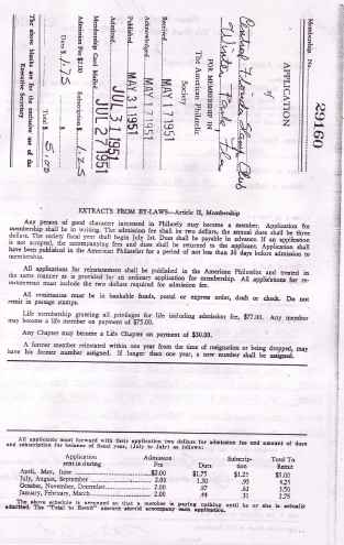 1951 APS Application Page 2